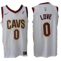 Nike NBA Cleveland Cavaliers 0 Kevin Love Jersey White Authentic