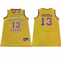 Nike NCAA Arizona 13 James Harden Jersey Yellow Hardwood Classics
