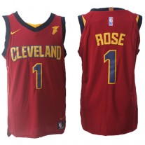 Nike NBA Cleveland Cavaliers 1 Derrick Rose Jersey Red
