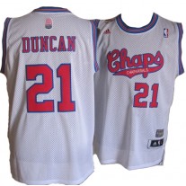 Coolset Tim Duncan Spurs Chaps ABA Throwback Jerseys For Sale