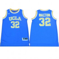 Adidas NCAA UCLA 32 Bill Walton Jersey Blue Hardwood Classics