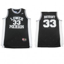 NIKE Lower Merion 33 Kobe Bryant Throwback Jersey Hardwood Classics Swingman Black