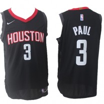 Cheap Chris Paul Rockets #3 NBA Jersey Black Authentic Nike