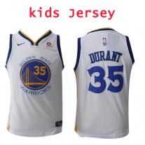 Nike NBA Kids Golden State Warriors #35 Kevin Durant Jersey White