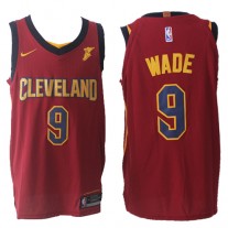 Nike NBA Cleveland Cavaliers 9 Dwyane Wade Jersey Red