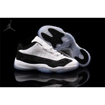 Authentic Cheap Jordan 11 Retro Low IE White-Black Shoes Online