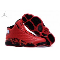 Best Jordan 13 Ray Allen Miami Heat Shoes Custom Red For Sale