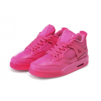 Buy Cheap Air Jordan 4 All Pink Online For Womens