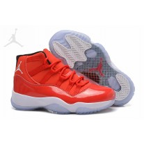 Air Jordan 11 GS Carmelo Anthony PE Red White For Women