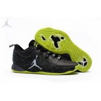 Cheap Air Jordan CP3.X Chris Paul Volt Black Green For Sale