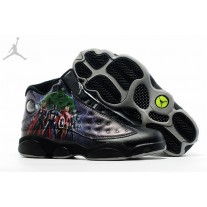 Cheap Air Jordans 13 Avengers Custom Black Print Sale From China