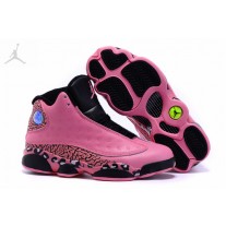 Cheap Jordan 13 GS Black Pink Leopard Print For Women Online