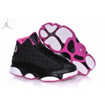 Cheap Kids Jordans 13 GS Retro Black Pink For Sale Online