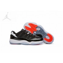 Mens Cheap Air Jordans 11 Low Infrared Retro Black For Sale