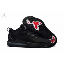 Wholesale Air Jordan CP3.X AE 2017 Black Grey Shoes On Feet