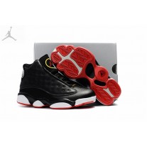 Wholesale Air Jordans 13 Retro Playoffs Black White For Kids