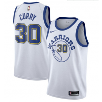 Cheap Warriors Hardwood Classics Stephen Curry Jersey #30 White