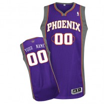 Suns Custom Authentic Purple NBA Jersey