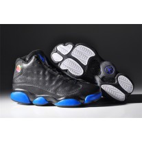 Wholesale Jordans 13 Black Blue Basketball Shoes For Mens