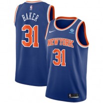 Buy Nike Ron Baker Knicks Jersey NBA Swingman Home Blue