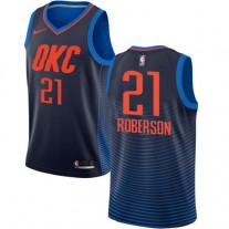 Cheap Andre Roberson Thunder Statement Jersey Navy Blue