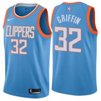 Cheap Blake Griffin Clippers Blue NBA Jersey City Edition Sale