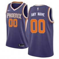 Cheap Custom Suns Nike Purple Jersey Icon Edition For Sale