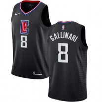 Cheap Danilo Gallinari Clippers Black NBA Jersey Statement Edition