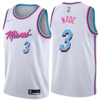 Cheap Dwyane Wade Miami Heat City White NBA Jersey For Sale