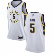 Cheap Jalen Rose Pacers White Home NBA Jersey For Sale