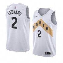 Cheap Kawhi Leonard Raptors OVO City New Jerseys White 2018-2019