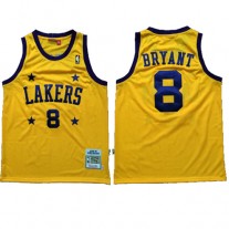 Cheap Kobe Bryant Vintage Minneapolis Lakers 8 Jerseys Yellow