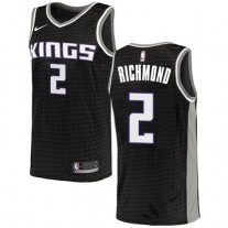 Cheap Mitch Richmond Kings Black NBA Jersey Swingman For Sale