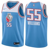 Cheap Nike Jason Williams Kings City Blue NBA Jersey For Sale