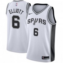 Cheap Sean Elliott Spurs Home White NBA Jersey Nike For Sale
