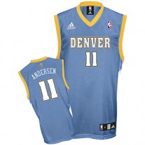 Chris Andersen Birdman Nuggets Blue NBA Jersey Cheap For Sale