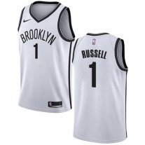 D'Angelo Russell Nets NBA Home White Jersey Cheap For Sale