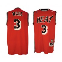 D Wade Heat Best Vintage NBA Jerseys Alternate Red For Sale