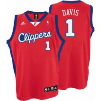 Discount Baron Davis Red Clippers Away Throwback NBA Jerseys