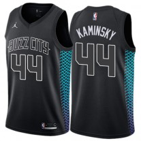 Frank Kaminsky Hornets New Black Buzz City Jersey NBA Cheap Sale