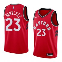 Fred VanVleet Raptors NBA Jersey Red Icon Edition Cheap For Sale