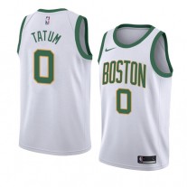 Jayson Tatum Celtics City Jerseys 2018-2019 White Cheap Sale