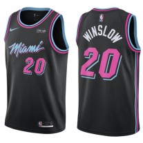 Justise Winslow New Heat Vice City Jerseys 2018-2019 Black Cheap Sale