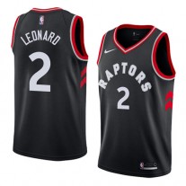 Kawhi Leonard Raptors Alternate Black Statement Jersey Cheap Sale