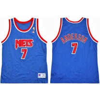Kenny Anderson Nets Blue NBA Jersey Cheap For Sale