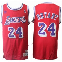 Kobe Bryant Lakers Red Swingman Throwback Jersey Cheap Sale
