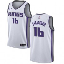 Peja Stojakovic Kings Home White NBA Jersey Cheap For Sale