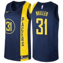 Reggie Miller Pacers City Navy Blue NBA Jersey Cheap For Sale