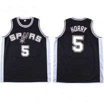 Robert Horry Spurs Black NBA Jersey Swingman For Cheap Sale