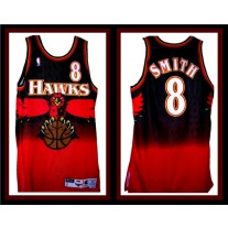 Steve Smith Hawks Red Throwback NBA Jersey Cheap For Sale